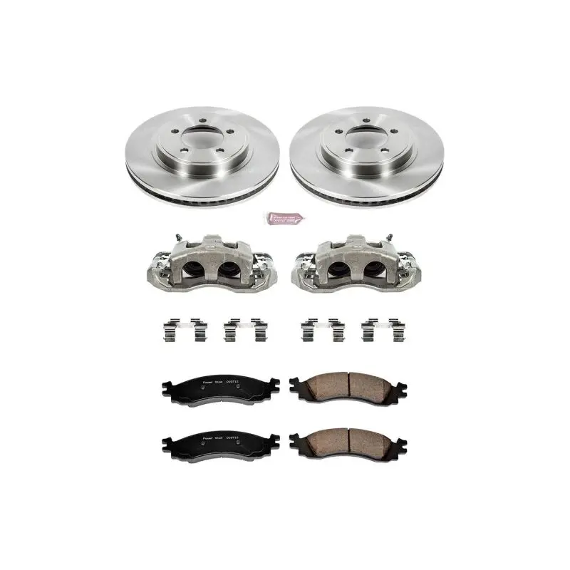 Power Stop 06-10 Mercury Mountaineer Front Autospecialty Kit W/Cals 1