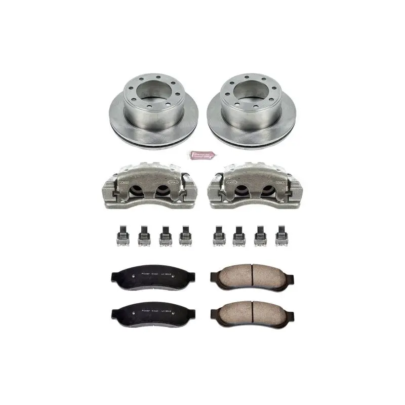 Power Stop 05-07 Ford F-350 Super Duty Rear Autospecialty Kit W/Cals 1