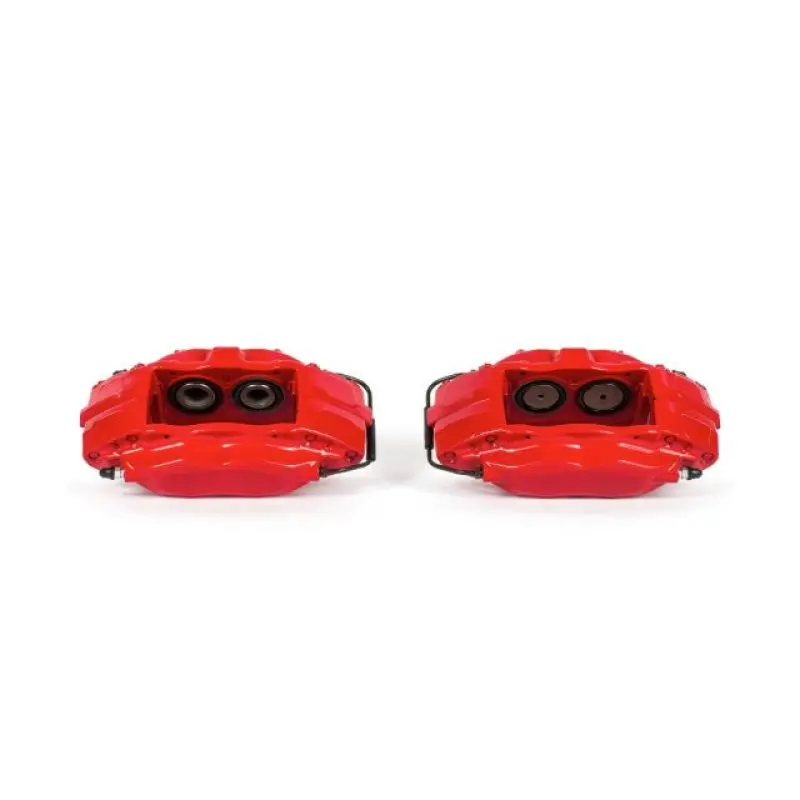 Power Stop 10-15 Chevrolet Camaro Front Red Calipers W/O Brackets - Pair 1