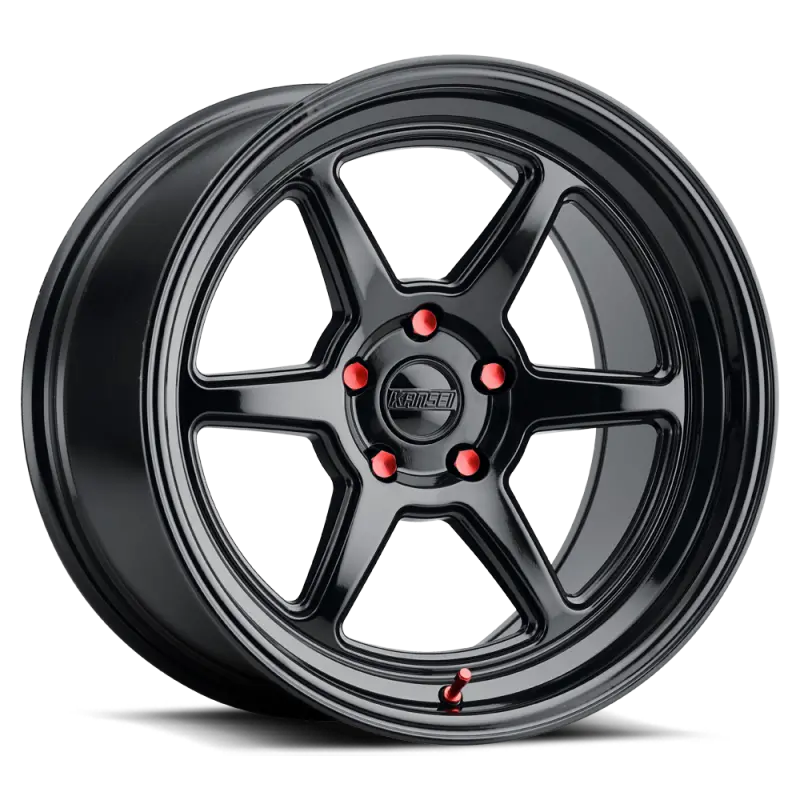 Kansei K14b Roku 18X9.5In / Blank Bp / 38Mm Offset / 66.56Mm Bore - Gloss Black 1