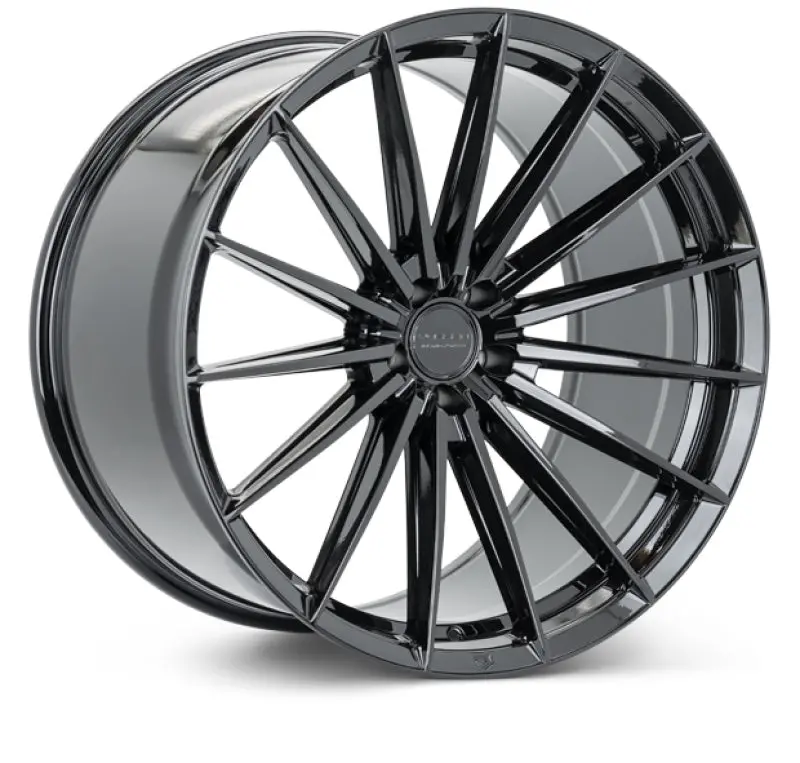 Vossen Hfx-4 21X9 - 5X112 - Et32 - Flat - 66.5 - Gloss Black Wheel 1