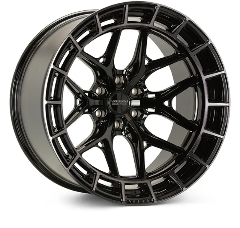 Vossen Hfx-1 20X9 / 6X139.7 / Et18 / Deep / 106.1 Cb - Tinted Gloss Black Wheel 1
