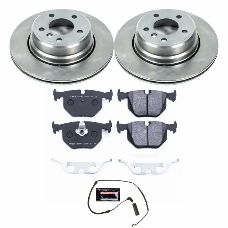 Power Stop 02-06 Bmw X5 Rear Track Day Spec Brake Kit 1