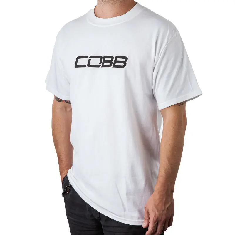 Cobb Tuning Logo Mens White T-Shirt - Xsm 1