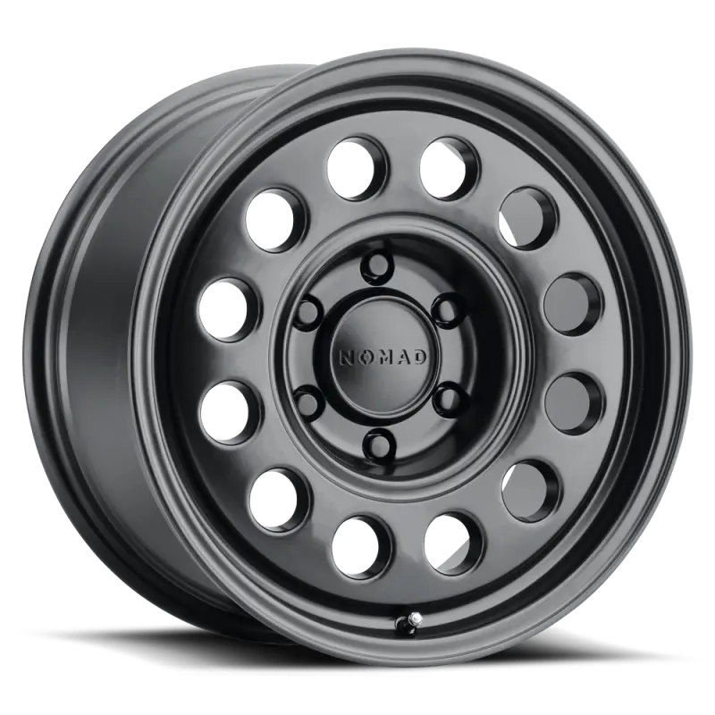 Nomad N501sb Convoy 18X8in / 5X120 Bp / 44Mm Offset / 73.1Mm Bore - Satin Black 1