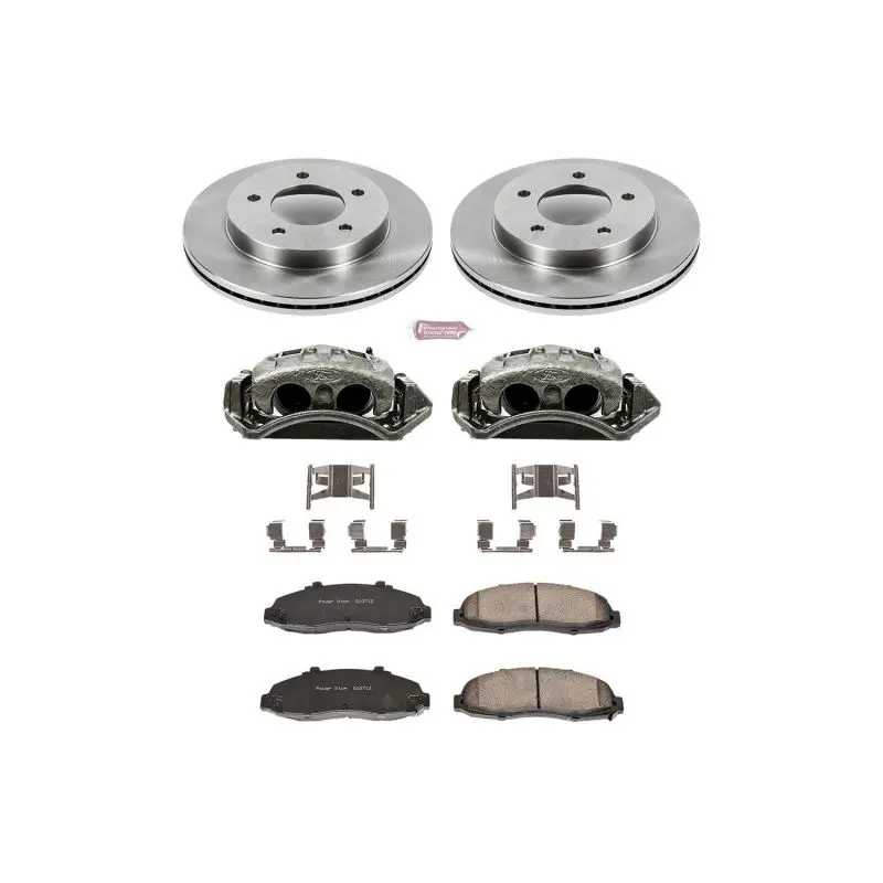 Power Stop 97-03 Ford F-150 Front Autospecialty Brake Kit W/Calipers 1