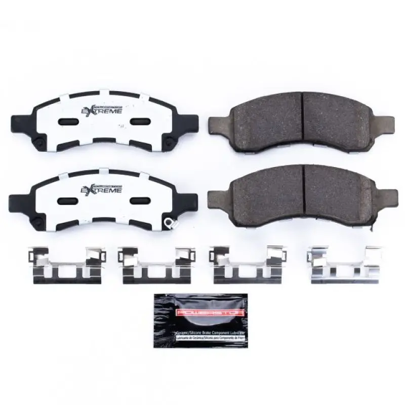 Power Stop 08-17 Buick Enclave Front Z36 Truck & Tow Brake Pads W/Hardware 1