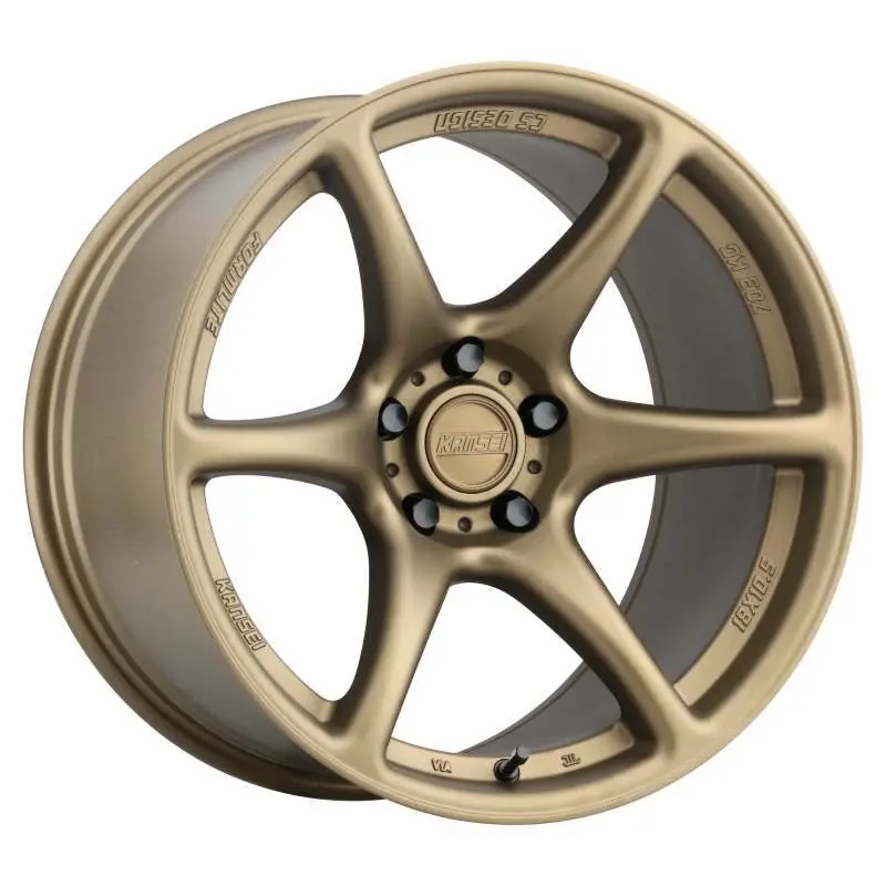 Kansei K11b Tandem 17X9in / 5X120 Bp / 22Mm Offset / 72.56Mm Bore - Textured Bronze 1