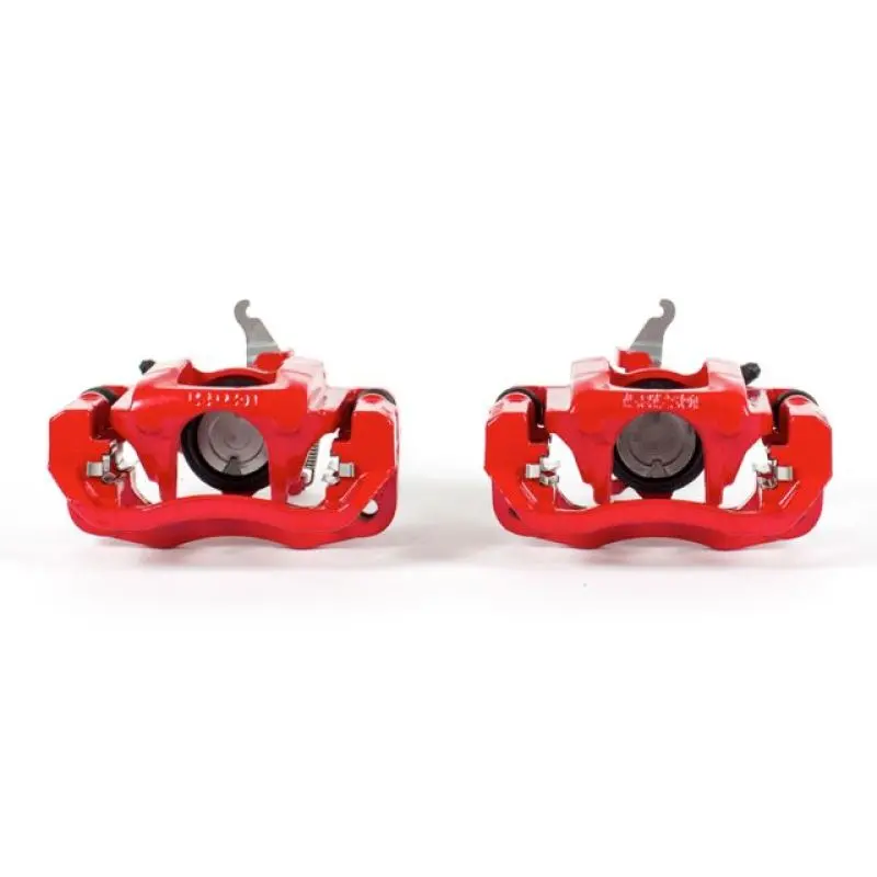 Power Stop 09-11 Dodge Journey Rear Red Calipers W/Brackets - Pair 1