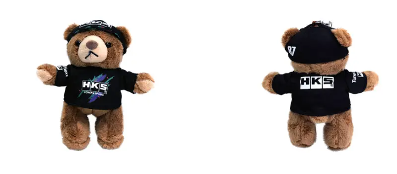 Hks Keyring Bear Super Racing 1