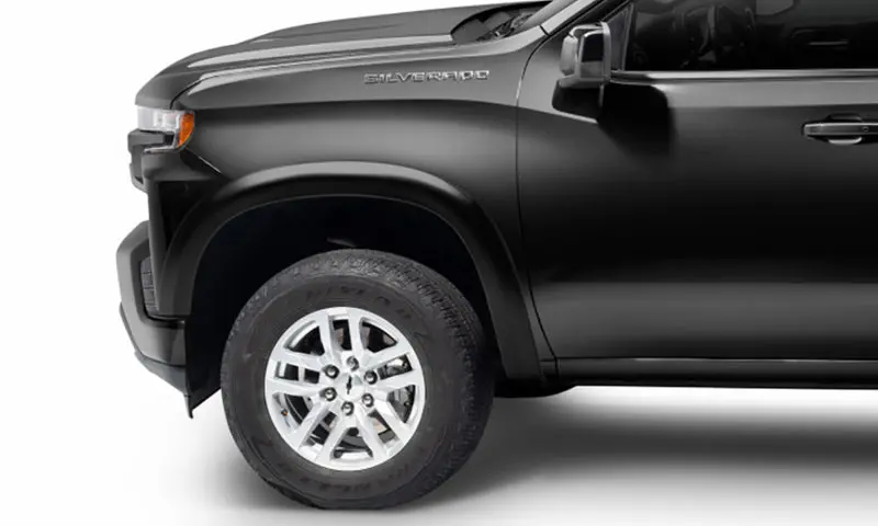 Bushwacker 19-21 Chevrolet Silverado 1500 6Ft 6In Bed Oe-Style 4Pc Fender Flares - Black 1