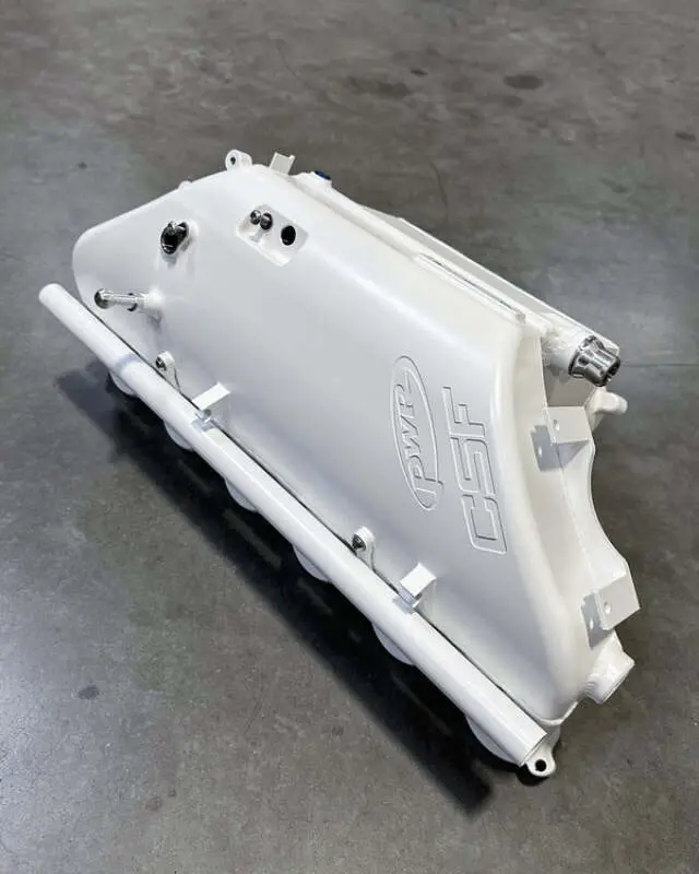 Csf Bmw M2/M3/M4 S58 (G8x) Charge-Air Cooler Manifold - Brilliant Frozen White Metallic 1