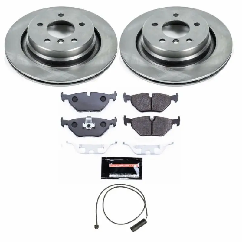 Power Stop 95-99 Bmw M3 Rear Track Day Brake Kit 1