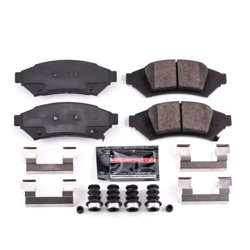 Power Stop 2004 Pontiac Grand Prix Front Z23 Evolution Sport Brake Pads W/Hardware 1