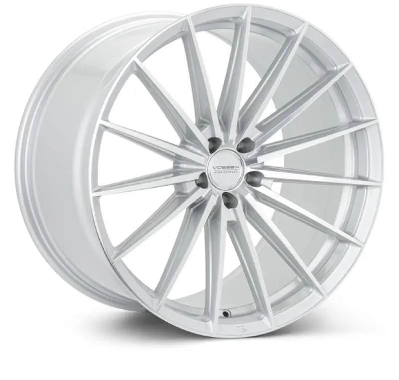 Vossen Hfx-4 20X10.5 - 5X112 - Et25 - Deep - 66.5 - Silver Polished Wheel 1