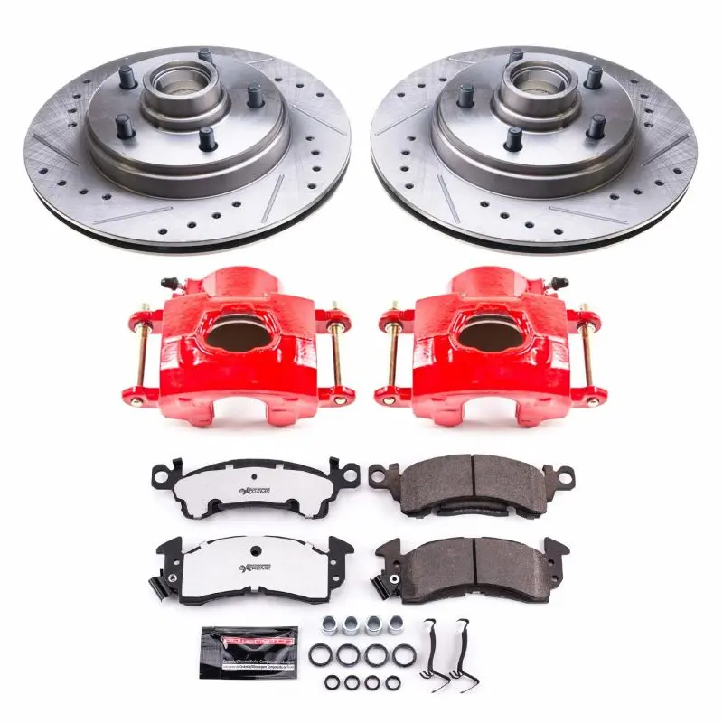 Power Stop 78-81 Pontiac Catalina Front Z26 Street Kit W/Cals 1