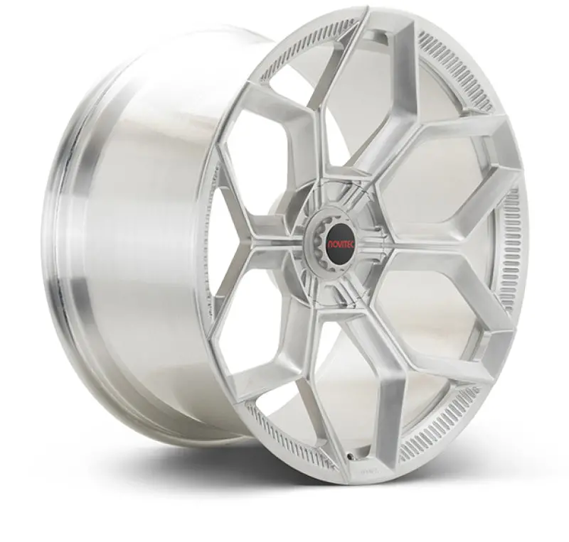 Vossen X Novitec Nl5-5L 21X9.5 - 5X112 Bp - Et30 - Brushed Gloss Clear Lamborghini Revuelto Fr Wheel 1