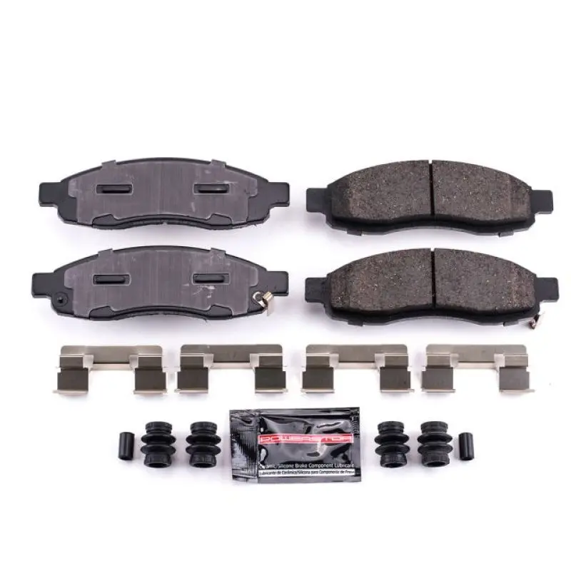 Power Stop 04-05 Infiniti Qx56 Front Z23 Evolution Sport Brake Pads W/Hardware 1
