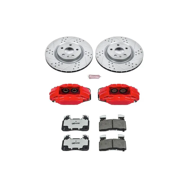 Power Stop 10-15 Chevrolet Camaro Front Z26 Street Kit W/Cals 1
