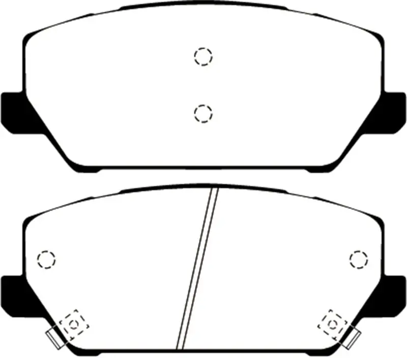 Ebc 2019+ Hyundai Veloster Turbo N (2Nd Gen) 2.0L Ultimax Front Brake Pads 1