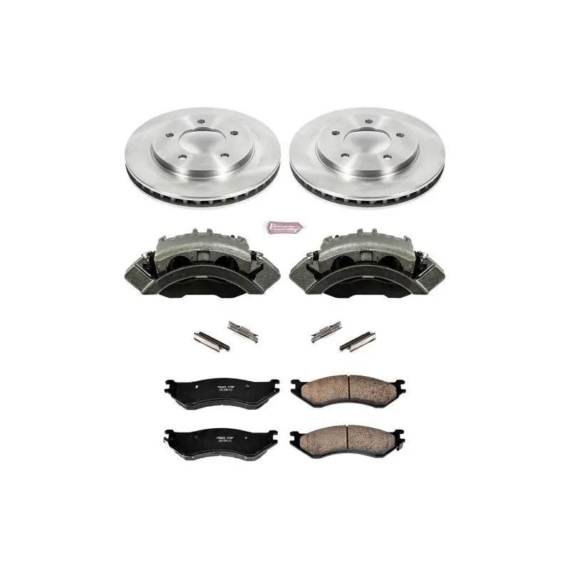 Power Stop 98-02 Lincoln Navigator Front Autospecialty Kit W/Cals 1