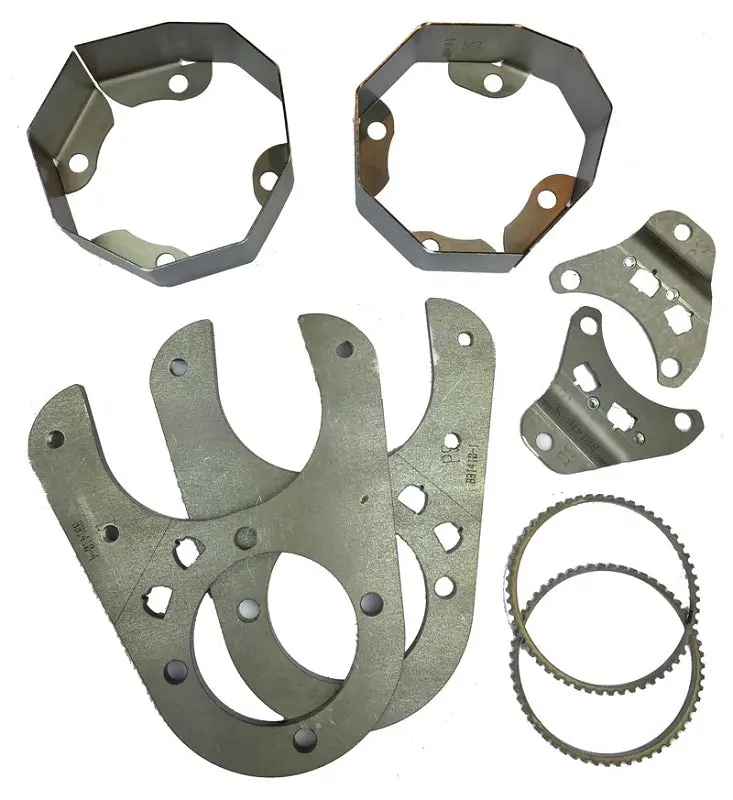 Jk 1 Ton - Rear 14 Bolt Disc Brake And Abs Conversion Kit 1