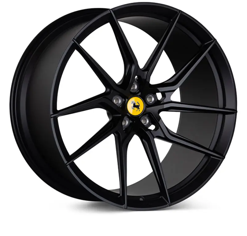 Vossen X Novitec Nf8 22X12.5 - 5X114.3 Bp - Et46 - Satin Black Ferrari 812 Superfast/Gts Rear Wheel 1