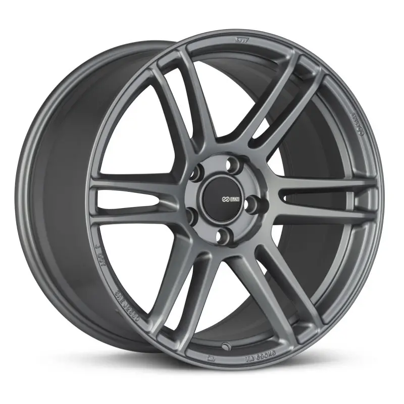 Enkei Tsr-6 18X8.5 5X114.3 38Mm Offset 72.6Mm Bore Titanium Gray Wheel 1