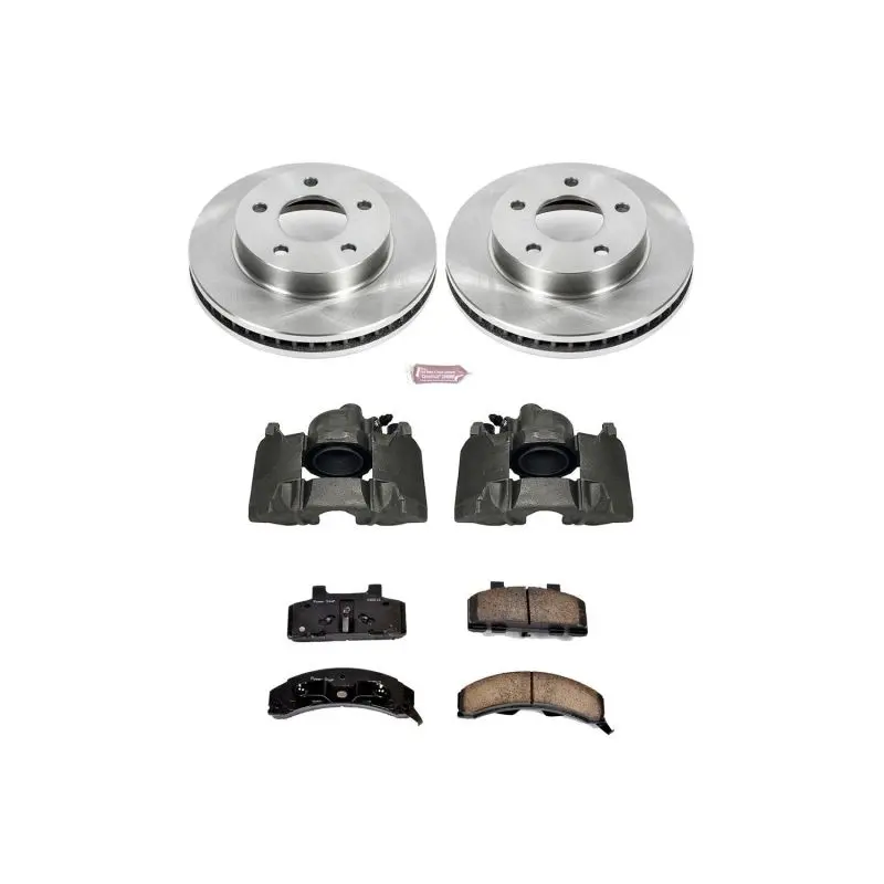 Power Stop 83-96 Buick Century Front Autospecialty Brake Kit W/Calipers 1