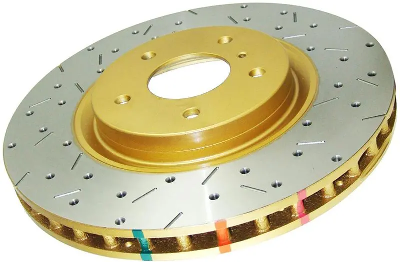 Dba 96-97 Lexus Lx 450/ 8/92+ Toyota Landcruiser 80 Series Rear Drilled & Slotted 4000 Series Rotor 1