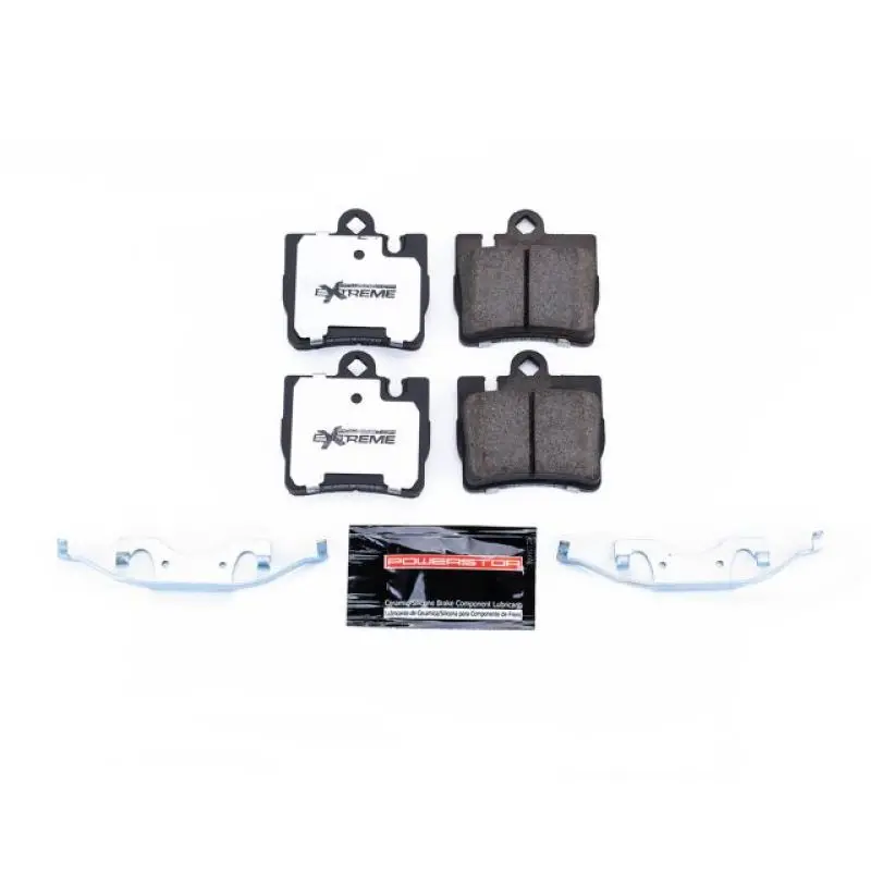 Power Stop 01-02 Mercedes-Benz Cl55 Amg Rear Z26 Extreme Street Brake Pads W/Hardware 1