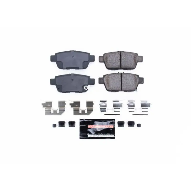Power Stop 09-14 Acura Tl Rear Z23 Evolution Sport Brake Pads W/Hardware 1