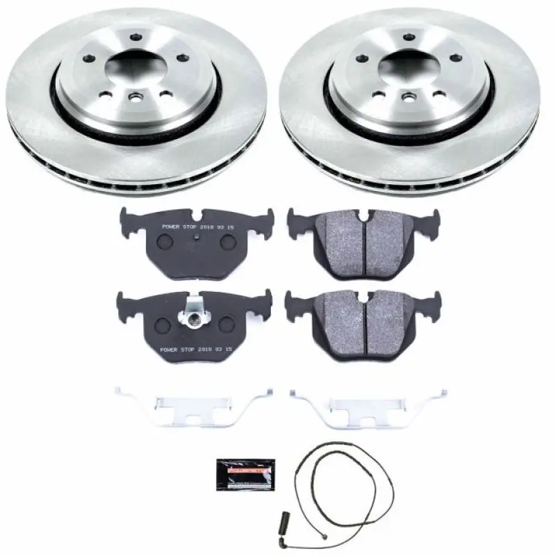 Power Stop 01-06 Bmw 330Ci Rear Track Day Brake Kit 1