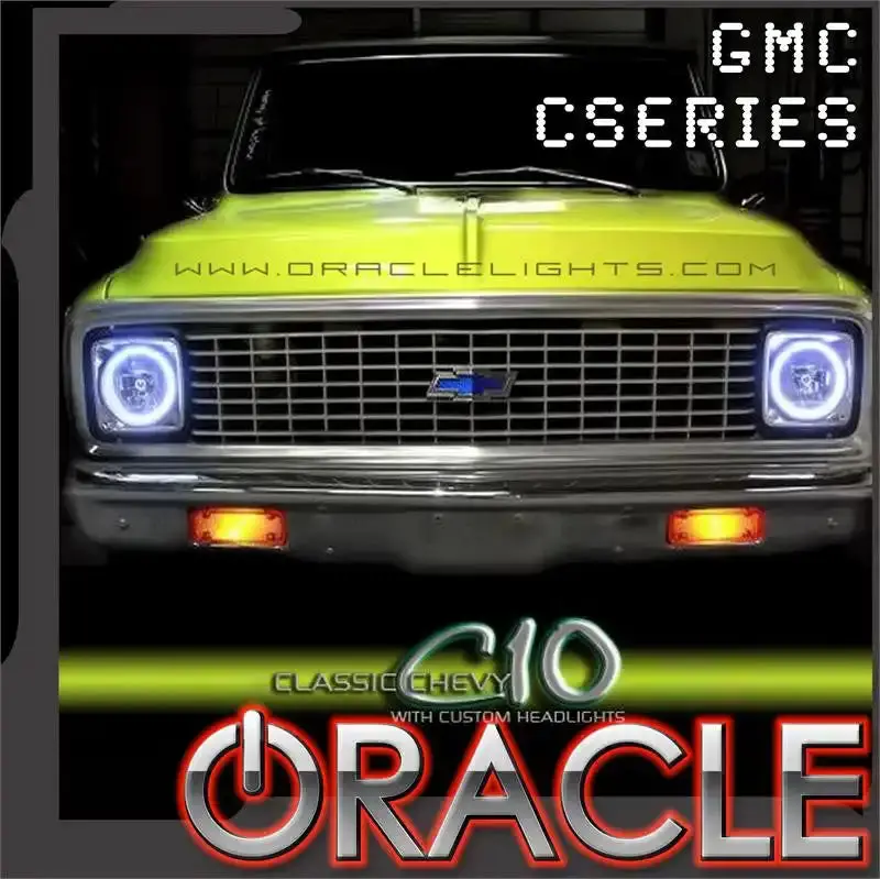 Oracle Lighting Gmc C-Series Truck Led Headlight Halo Kit 1