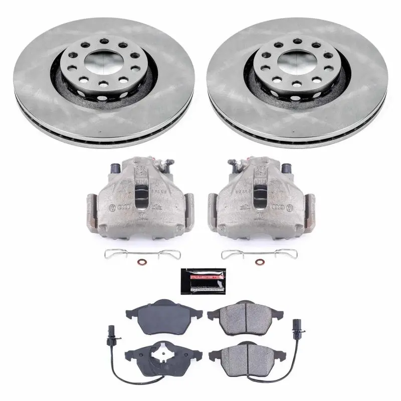 Power Stop 02-05 Audi A4 Front Autospecialty Brake Kit W/Calipers 1