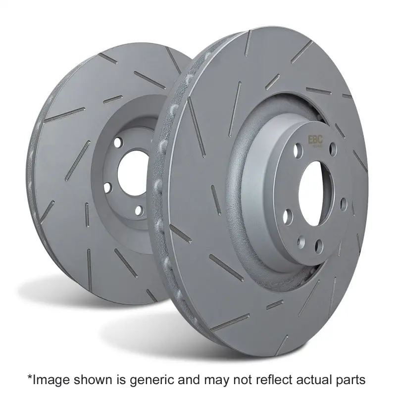 Ebc 2021+ Nissan Kicks 1.6L (W/Rear Rotors) Front Usr Slotted Rotors 1