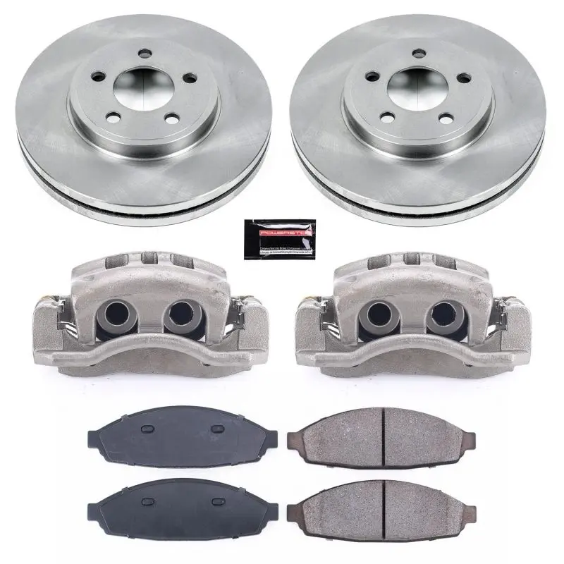 Power Stop 03-04 Mercury Marauder Front Autospecialty Kit W/Cals 1