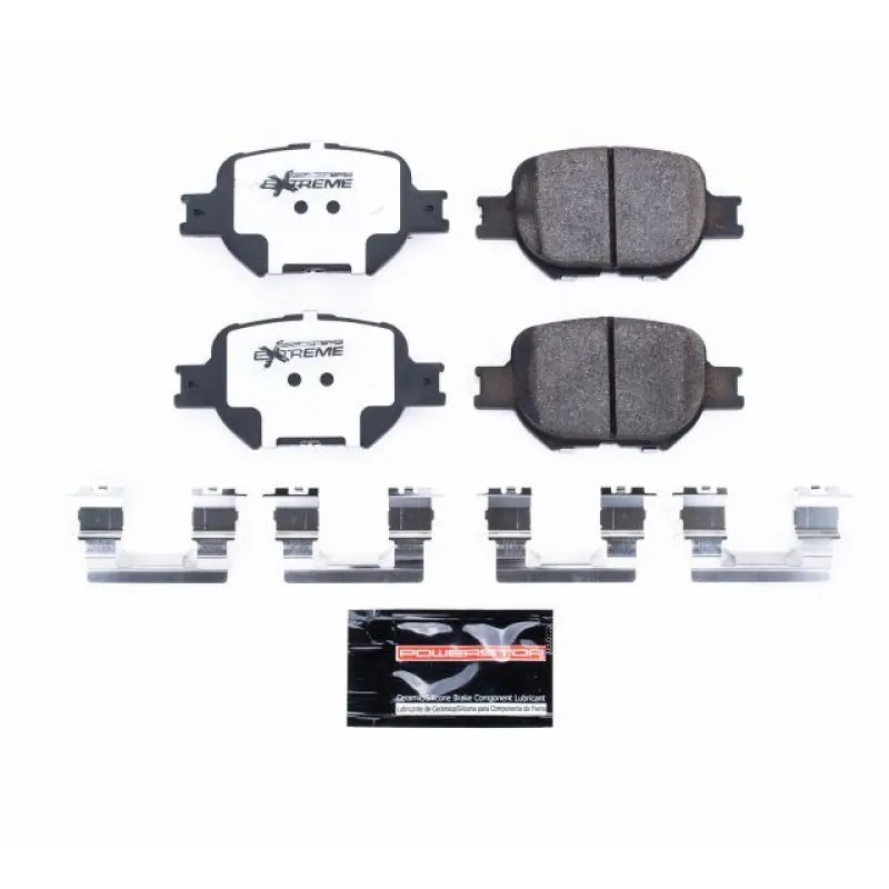 Power Stop 05-10 Scion Tc Front Z26 Extreme Street Brake Pads W/Hardware 1
