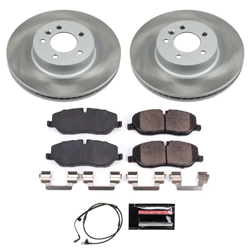 Power Stop 06-09 Land Rover Range Rover Sport Front Semi-Coated Rotor Kit 1