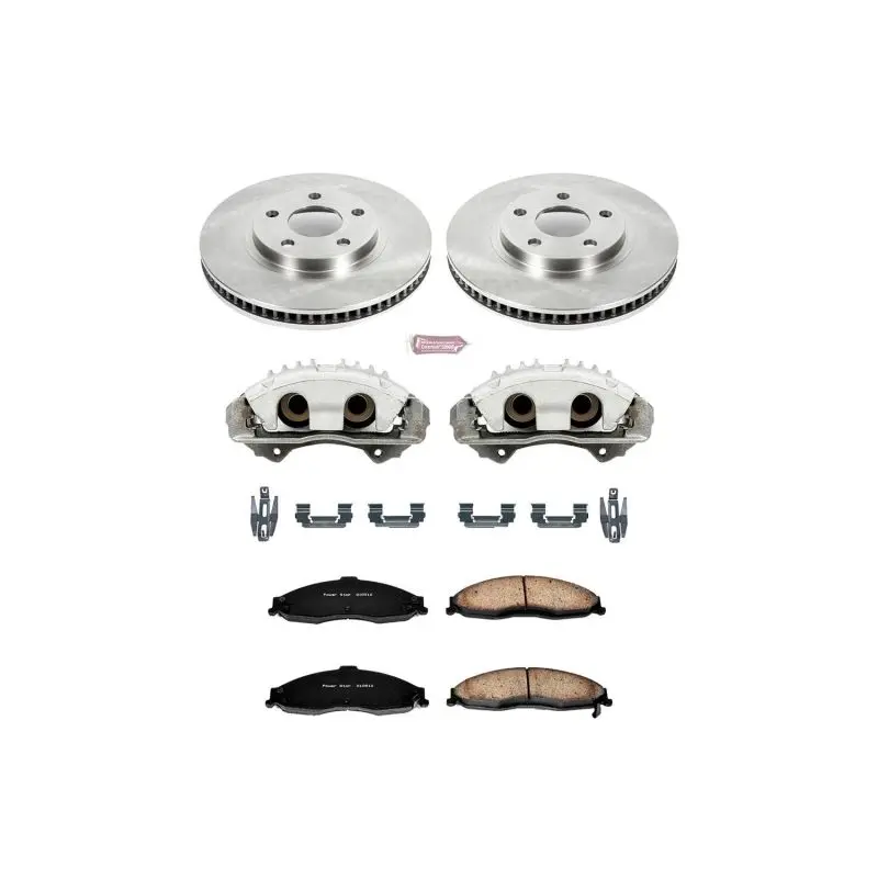 Power Stop 98-02 Chevrolet Camaro Front Autospecialty Brake Kit W/Calipers 1
