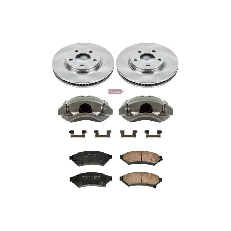 Power Stop 05-09 Buick Allure Front Autospecialty Brake Kit W/Calipers 1