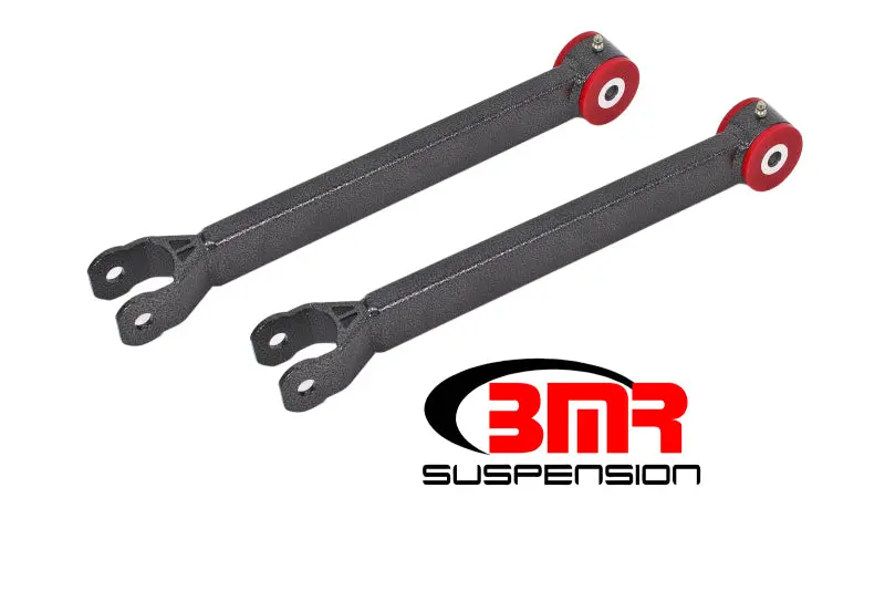 Bmr Non-Adjustable Lower Trailing Arms For 2008–2017 Dodge Challenger – Polyurethane Bushings, Black Hammertone Finish 1
