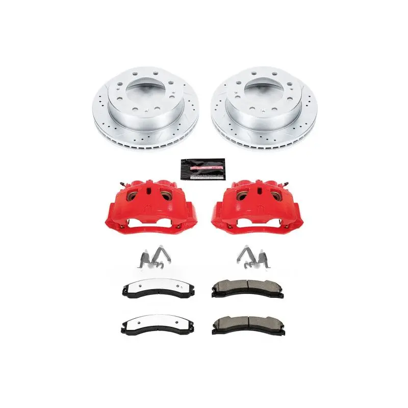 Power Stop 12-19 Chevrolet Silverado 2500 Hd Front Z36 Truck & Tow Kit W/Cals 1