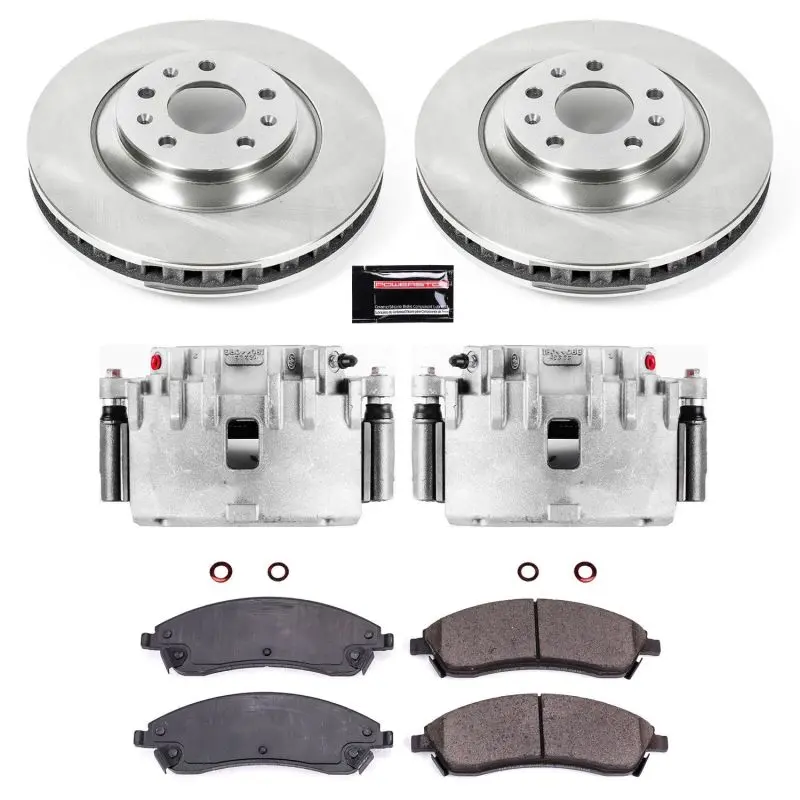 Power Stop 04-05 Pontiac Bonneville Front Autospecialty Kit W/Cals 1