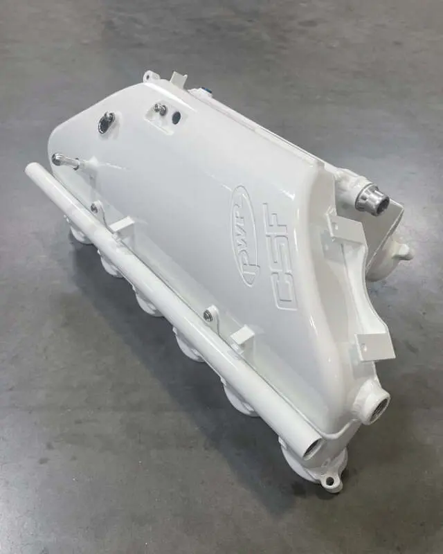 Csf Bmw M2/M3/M4 S58 (G8x) Charge-Air Cooler Manifold - Alpine White 1