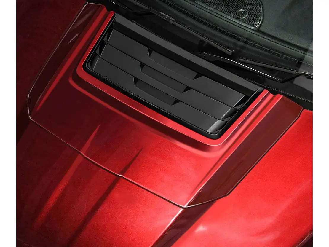 Dodge Ram 1500 Dt 2019+ Air Design Hood Bonnet Scoop - Satin Black 1
