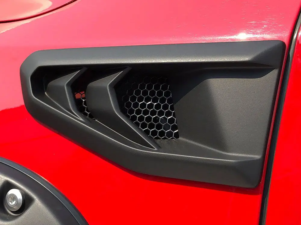 Dodge Ram 1500 Dt 2019+ Air Design Fender Vents (Set Of 2) - Satin Black 1