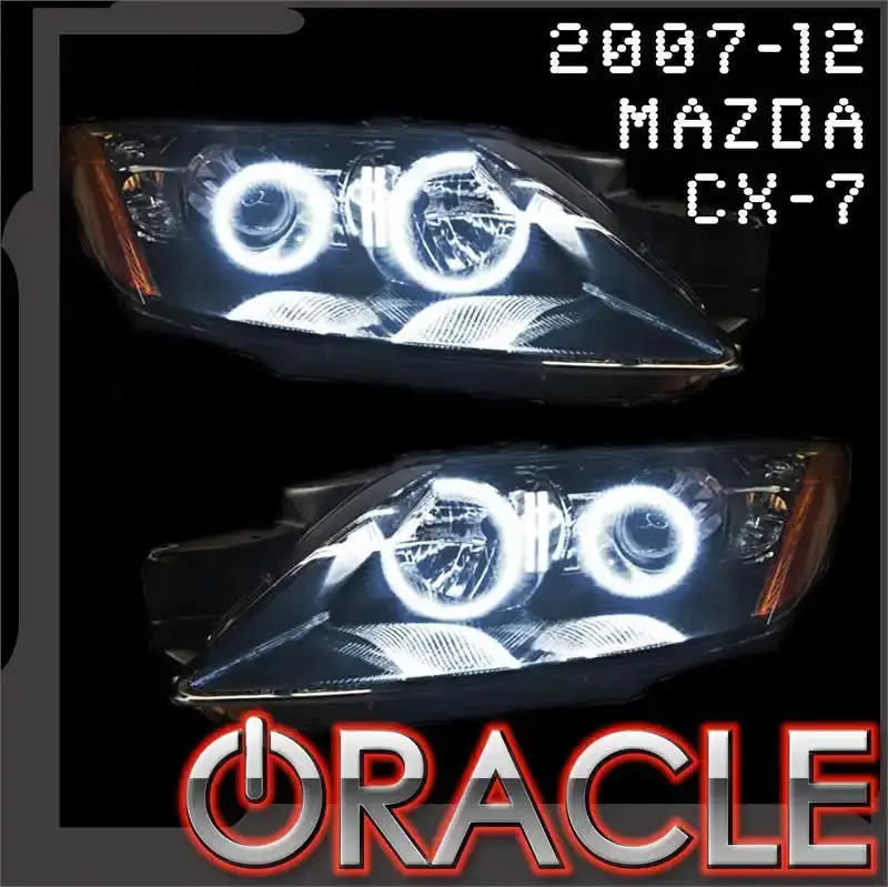 Oracle Lighting 2007-2012 Mazda Cx-7 Led Headlight Halo Kit 1