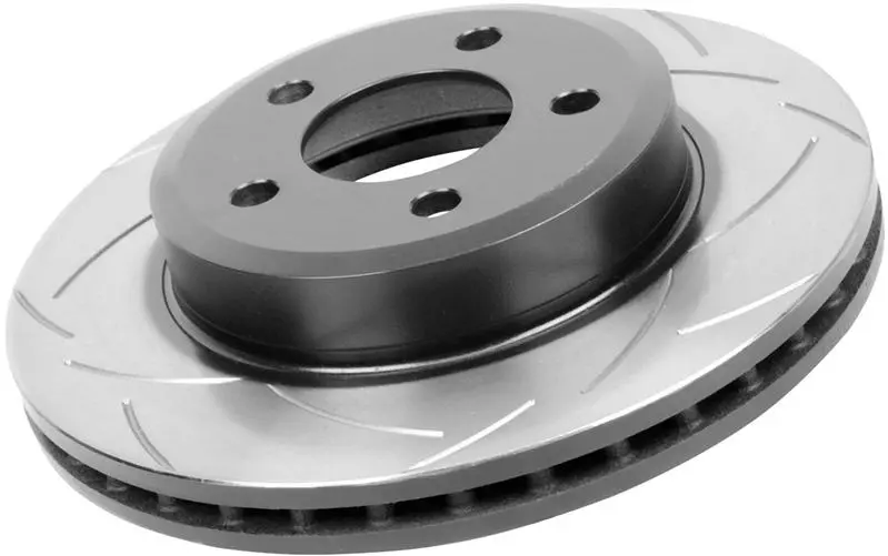 Dba 07-18 Audi Q7 Iron Rotor Front Street Series Slotted Brake Rotor 1