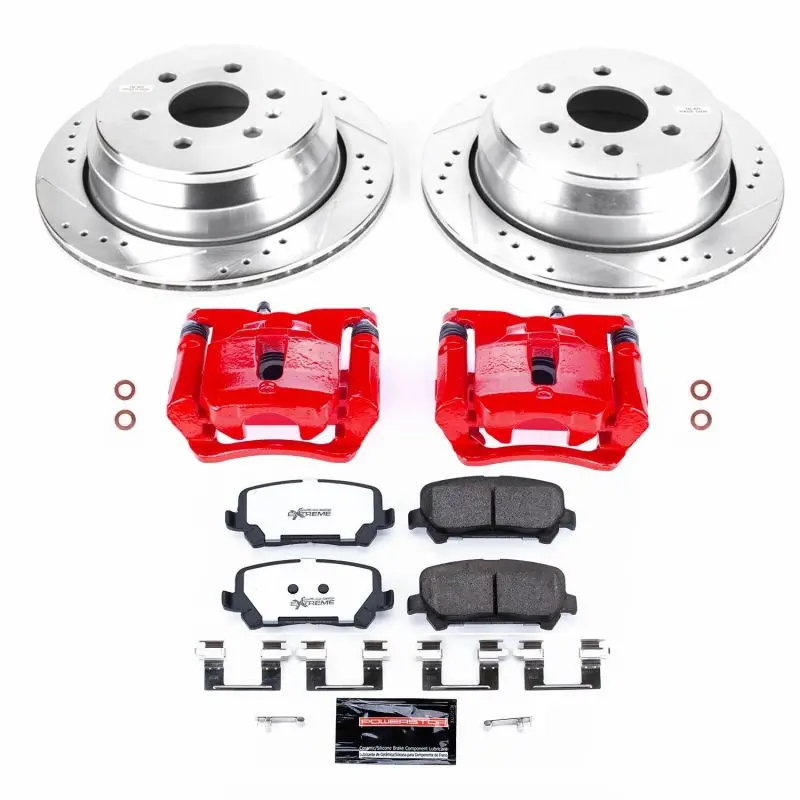 Power Stop 15-19 Chevrolet Colorado Rear Z36 Truck & Tow Brake Kit W/Calipers 1